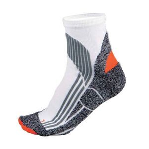 Kariban Proact Unisex Adult Sports Socks / White/Gray